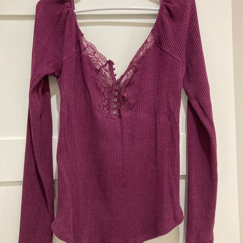 Free people long sleeved top